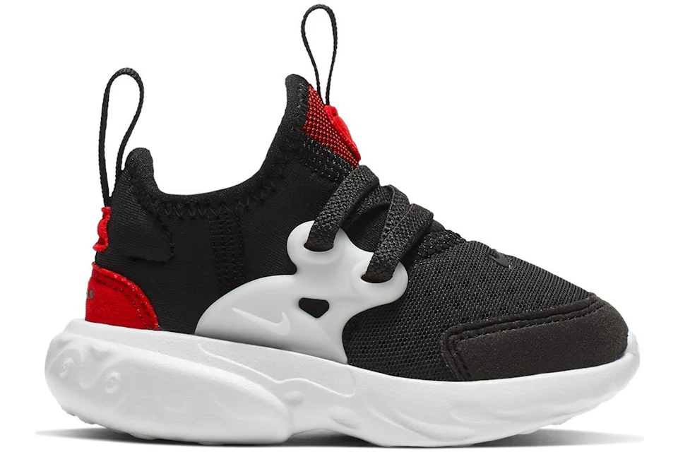 Nike React Presto Black Phantom Red (TD) Toddler - BQ4004-003 - US