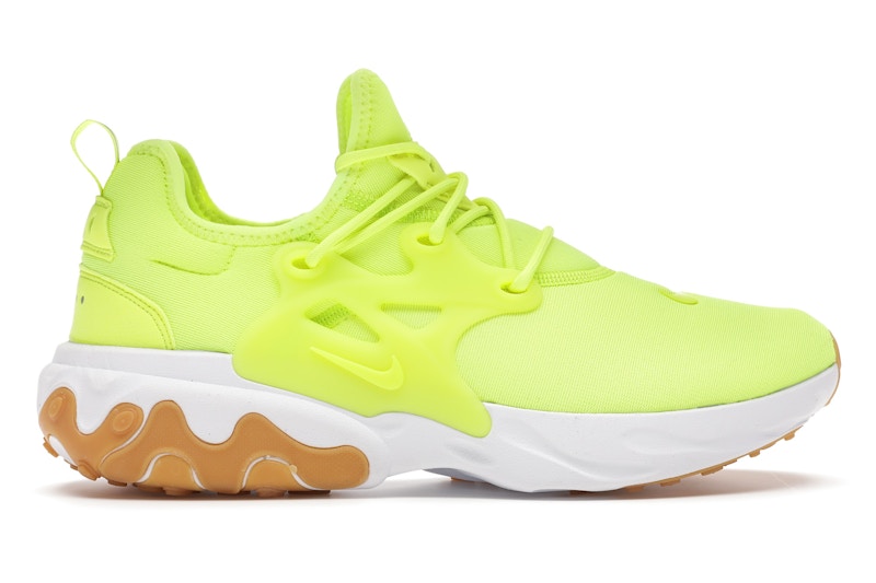 nike presto shoes yellow