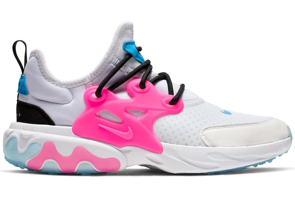 White clearance react presto