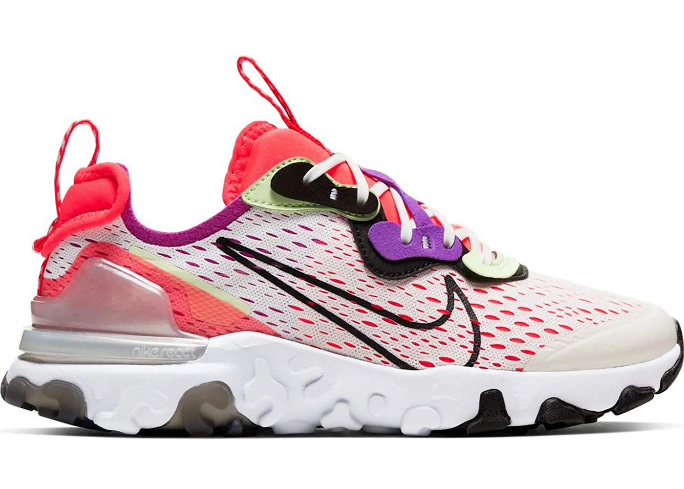 Nike 2025 react crimson