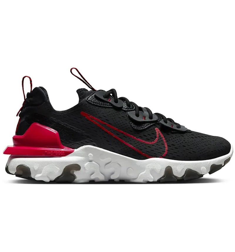 Nike React Vision Negro Rojo Universitario Hombre FB3353-001 ES