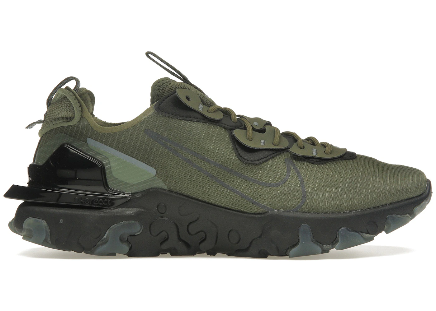 Nike React Vision Medium Olive Cool Grey Men's HQ3819-200 US