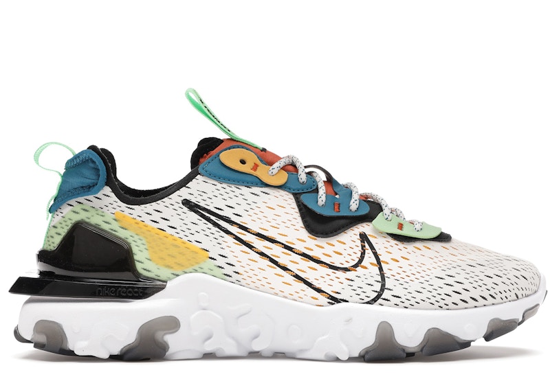 Nike React Vision Phantom Green Abyss Laser Orange