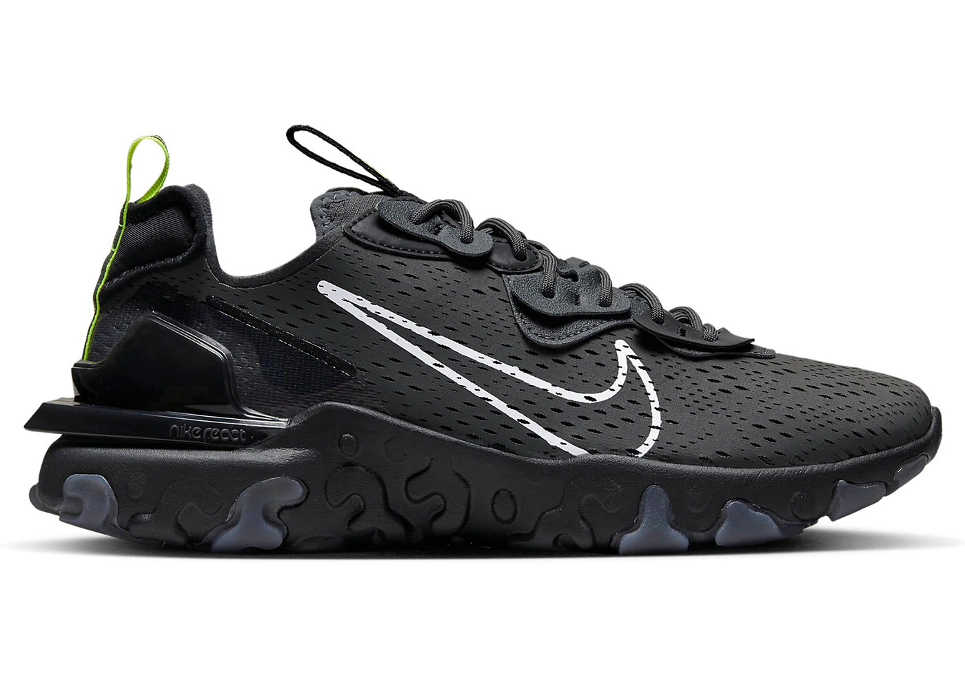 Nike React Vision WT Iron Grey Volt Men's DZ4498-001 US