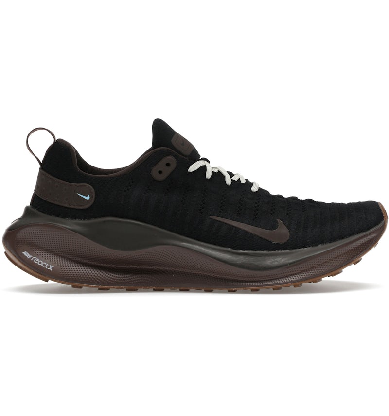 Nike ReactX Infinity Run Black Baroque Brown Men's FZ3652-010 US