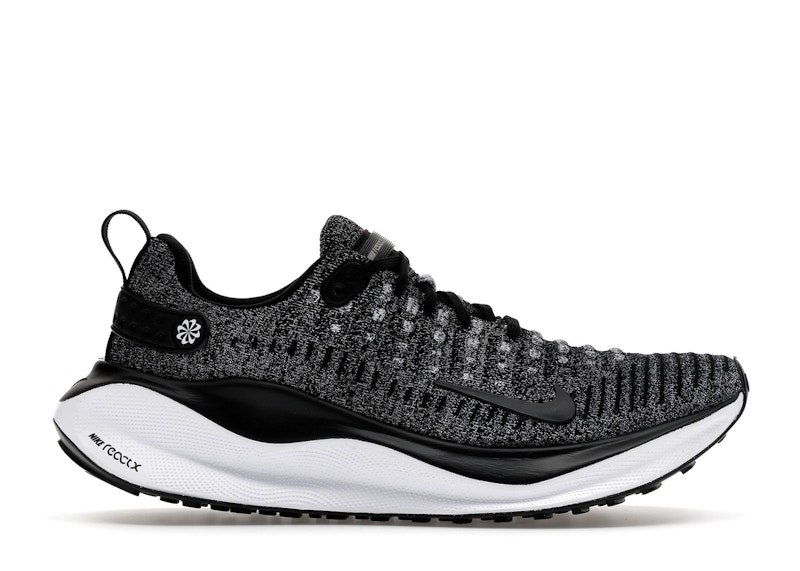 Nike ReactX Infinity Run 4 Oreo Zwart