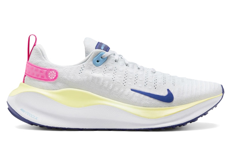 NIKE REACTX INFINITY RUN 4 WHITE-CHROME WOMENS Size 9