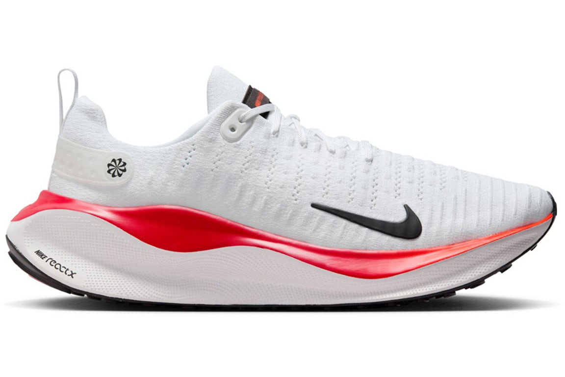 Nike ReactX Infinity Run 4 White Bright Crimson Black Men's - DR2665 ...