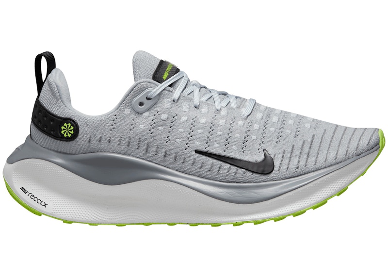 Nike ReactX Infinity Run 4 Wolf Grey Lime Men's - DR2665-002 - US