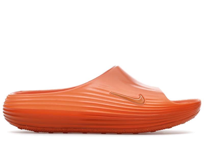 Nike ReactX Rejuven8 Slide Marrakesh Campfire Orange Men's