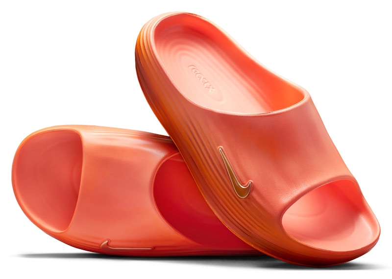 Nike ReactX Rejuven8 Slide Marrakesh Campfire Orange Men's