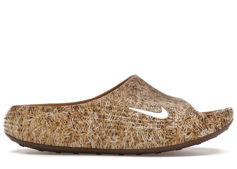 Nike ReactX Rejuven8 Slide .SWOOSH Touch Grass Wheat Men's