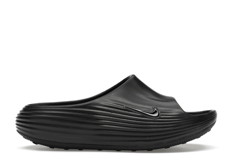 Pre-owned Nike Reactx Rejuven8 Slide Triple (women's) Sneakers In Black