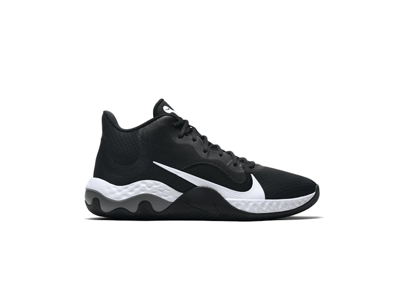 nike renew black and white