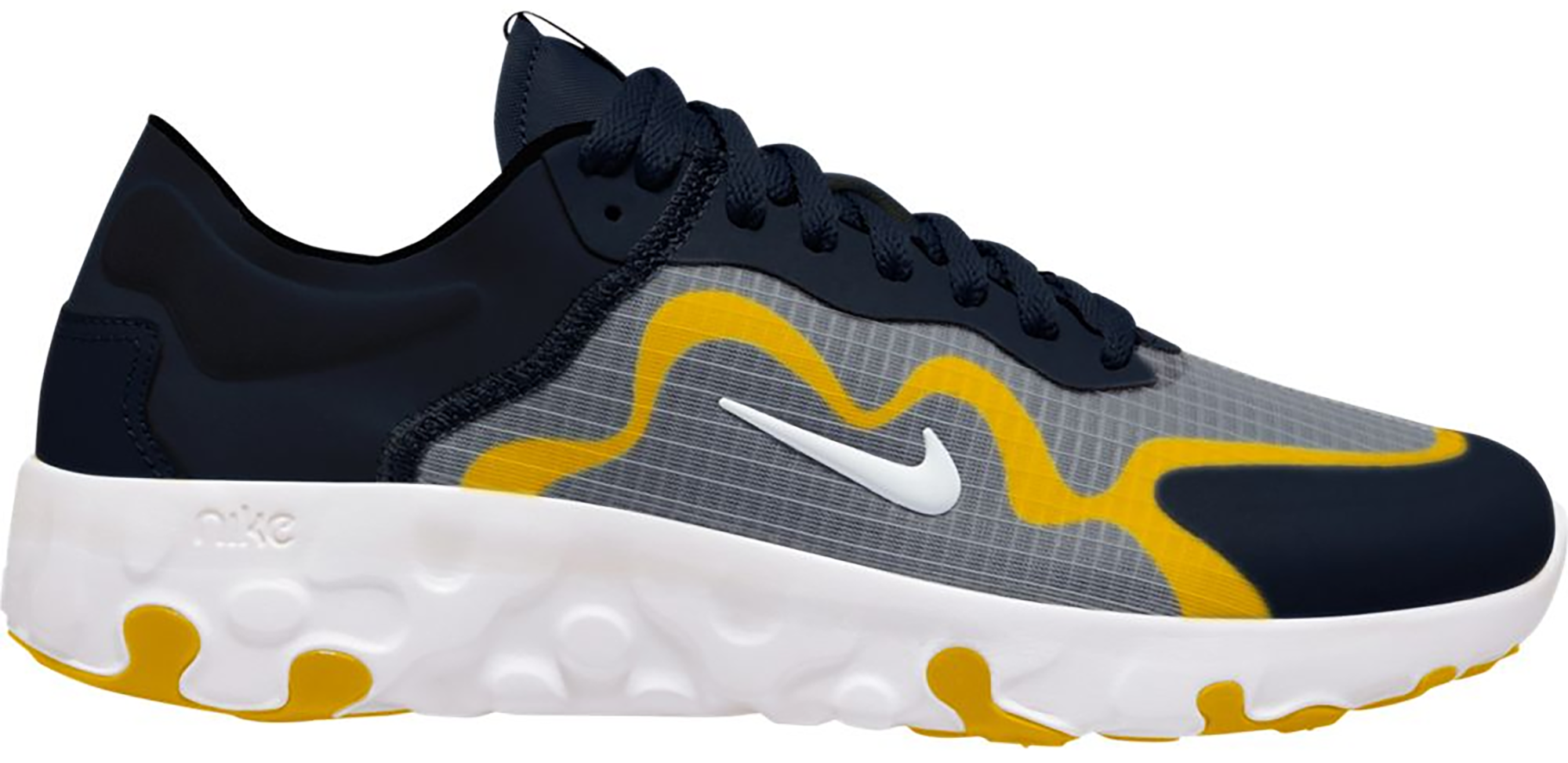 nike navy and gold renew element