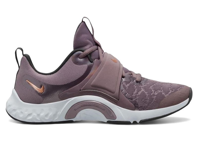 Pre-owned Nike Renew Inseason Tr 12 Premium Metallic Copper (women's) Sneakers In Purple Smoke/pure Platinum/dark S In Multi