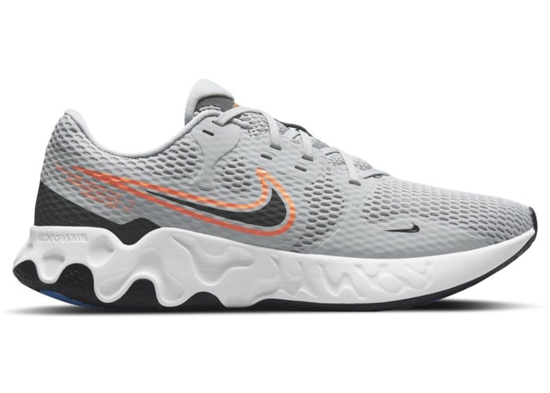 Nike Renew Ride 2 Light Smoke Grey Total Orange Men's - CU3507-008