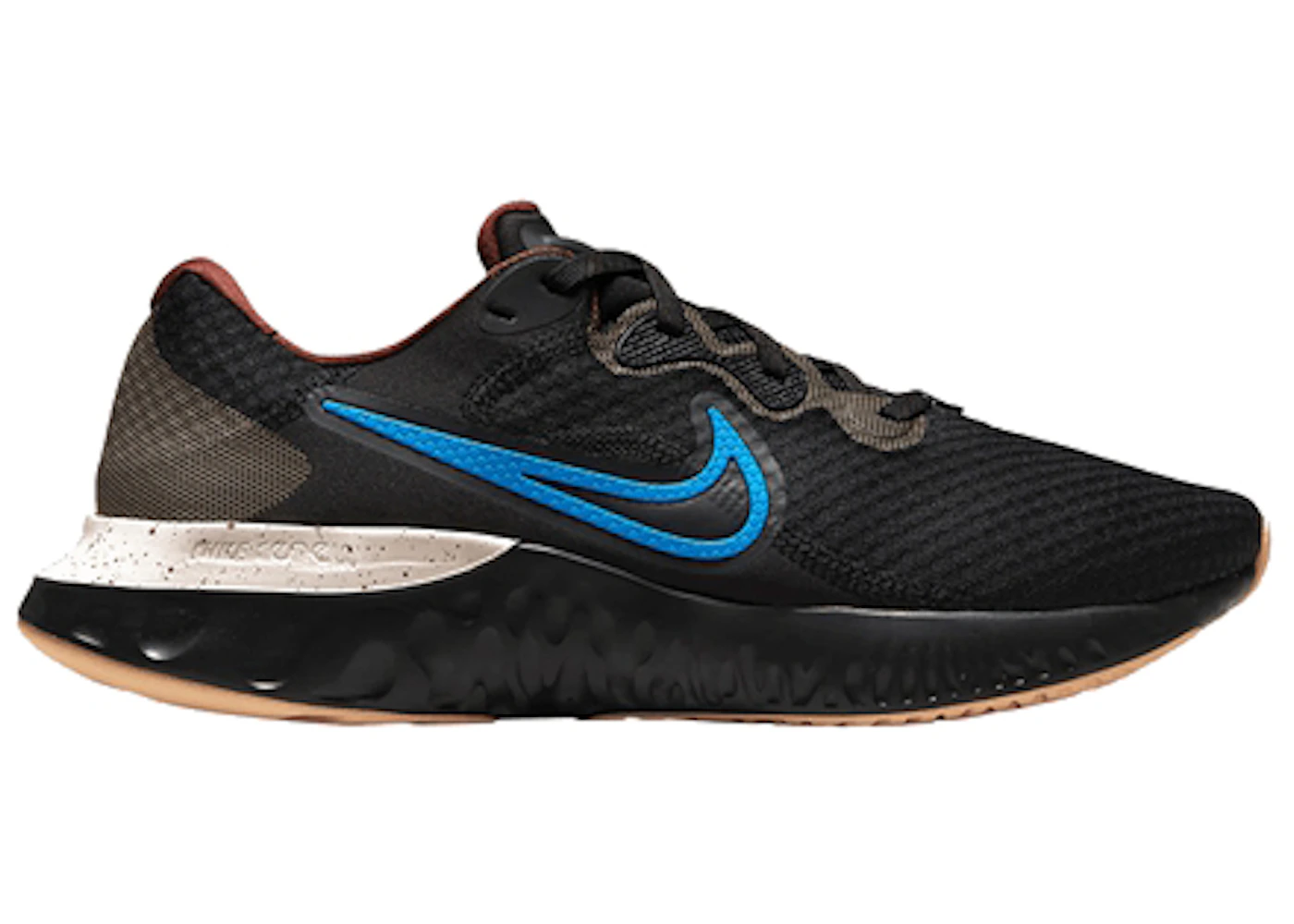 Nike Renew Run 2 Black Photo Blue Men's - CU3504-002 - US