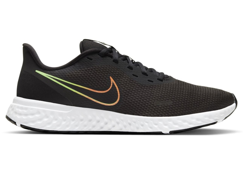 nike revolution 5 black orange