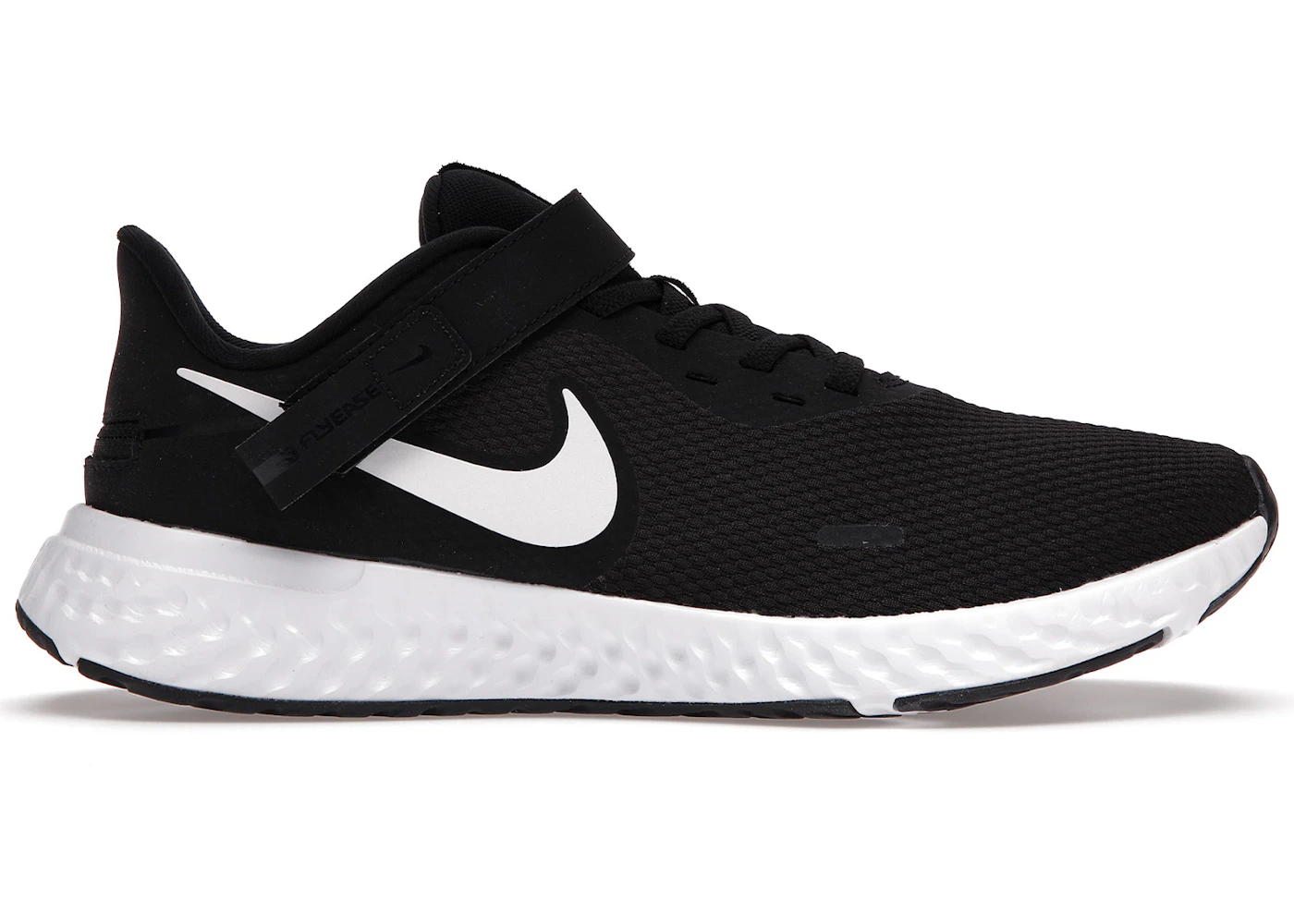 Nike Revolution 5 FlyEase Black Men's - BQ3211-004 - US