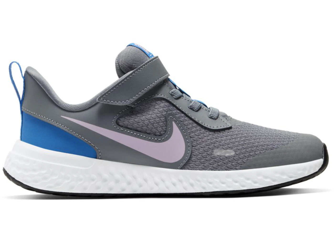 Nike Revolution 5 Smoke Grey (PS) Kids' - BQ5672-051 - US