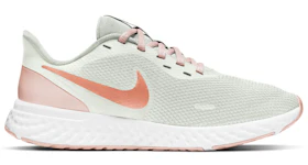 Nike Revolution 5 White Orange Pearl (W) (Wide)