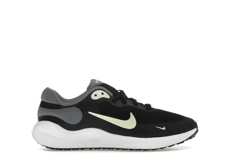NIKE Pre-owned Revolution 7 Barely Volt Sneakers In Black/smoke Grey/white In Multi