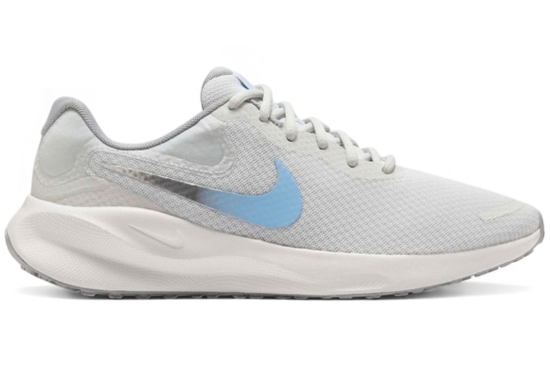 Pre-owned Nike Revolution 7 (women's) Sneakers In Photon Dust/psychic Blue/summit White In Multi