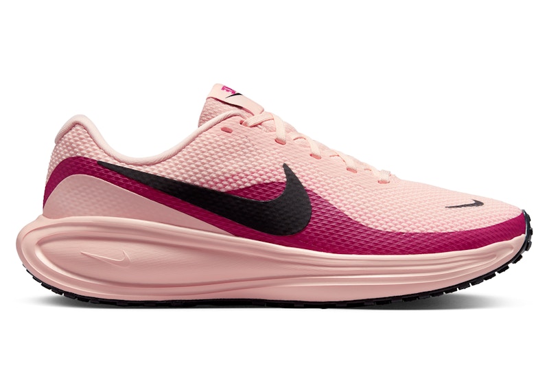 Pre-owned Nike Revolution 8 Black (women's) Sneakers In Washed Coral/sweet Beet/bright Crimson In Multi