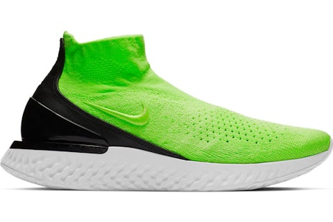Nike Rise React Flyknit Lime Blast Men s AV5554 330 US