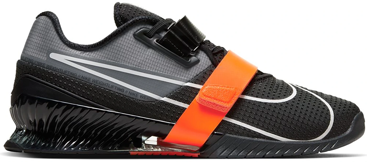 esta ahí Preceder Tan rápido como un flash Nike Romaleos 4 Anthracite Orange Black - CD3463-018 - US