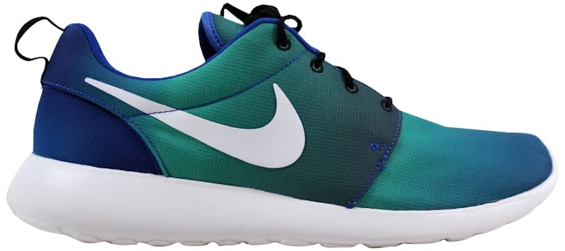 nike roshe run one print blue