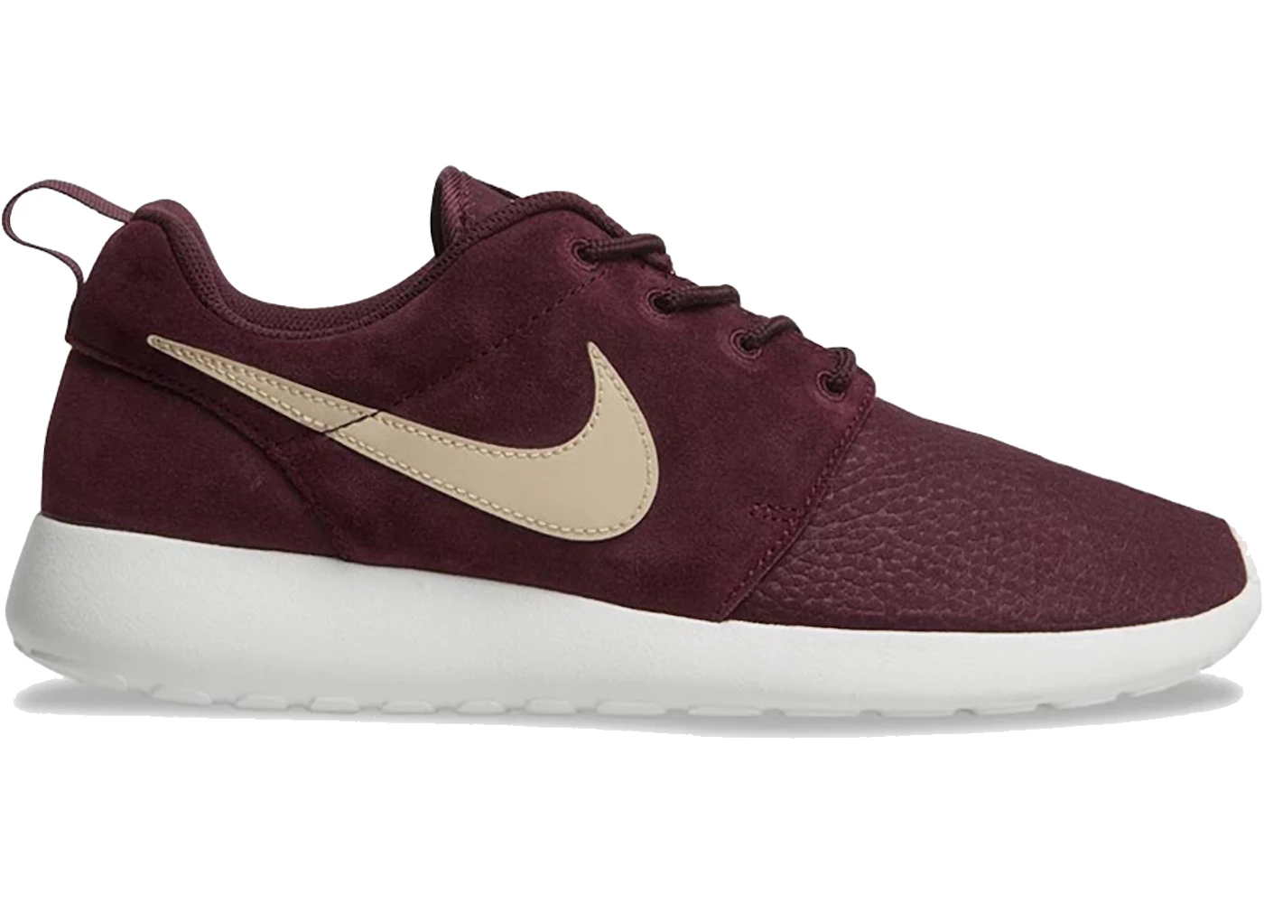 Nike Roshe One Suede Mahogany Metallic Gold Homme - Style 685280-270 - FR