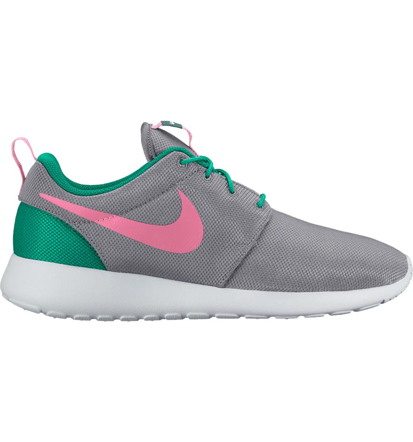 Nike roshe one hot sale grey and pink