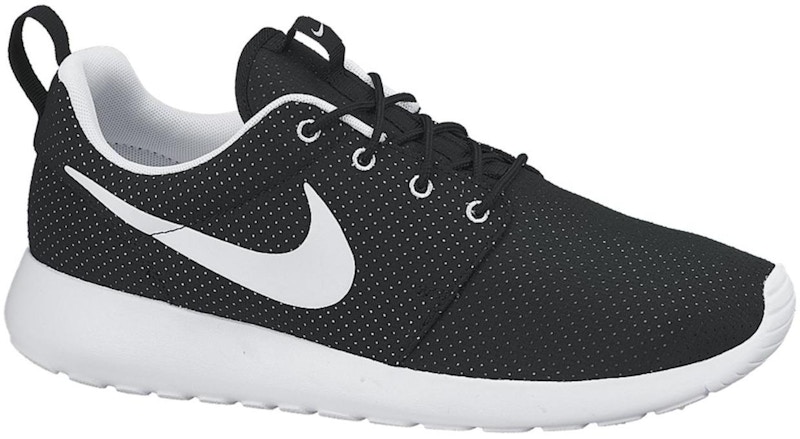 Nike roshe store black white