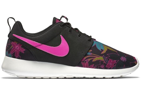 Nike Roshe Run Floral Print Pink Foil (Women's) 749986-061 US