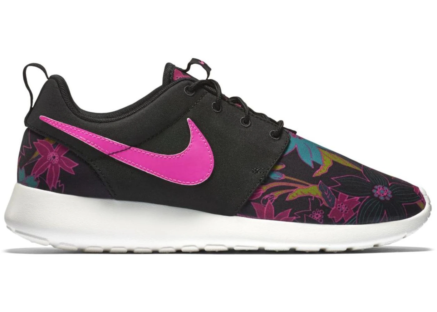 Nike Roshe Run Floral Print Pink Foil (Women's) - 749986-061 - US