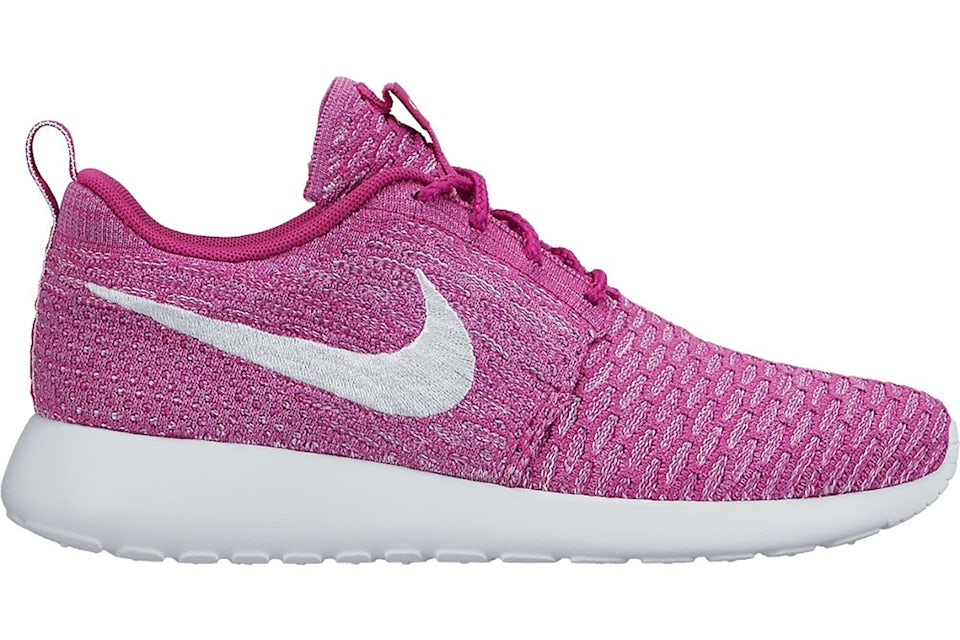Nike Roshe Run Flyknit Fuchsia Flash Women s 704927 500 JP