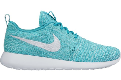 Nike Roshe Run Flyknit Sport Turquoise Women s 704927 300 US
