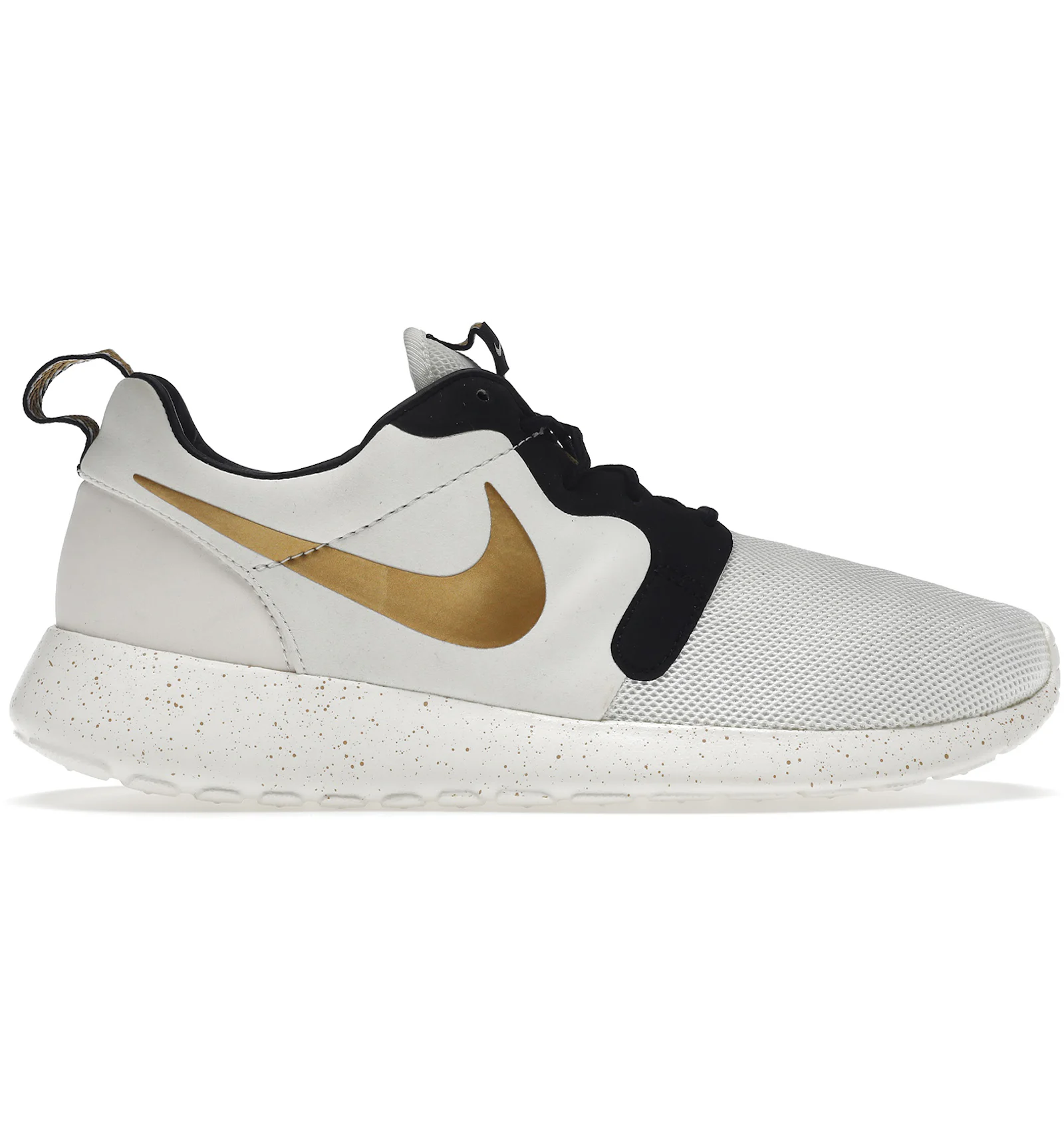 Nike roshes black and gold Clearance