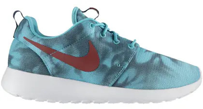 Nike Roshe Run Wolf Grey Print Men's - 655206-001 - US