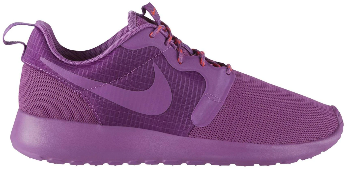 Prevención acoso Stratford on Avon Nike Roshe Run Hyperfuse Glow Purple (GS) - 642233-500 - ES