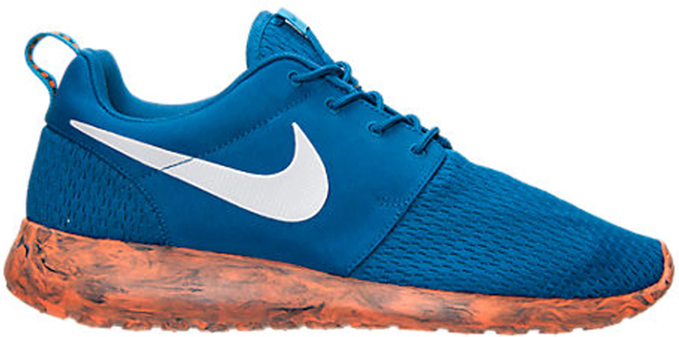 Nike Run Marble Military Blue Orange Men's - 669985-400 -