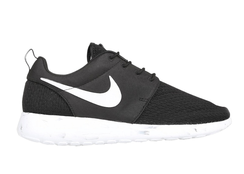 nike roshe run marble black