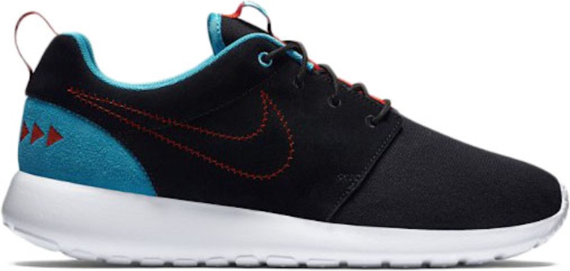 Roshe run shop rouge et noir