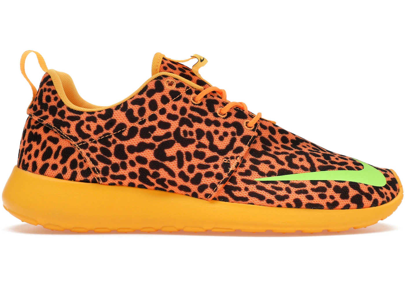 Nike Roshe Run Orange Leopard Men's 580573-838 US