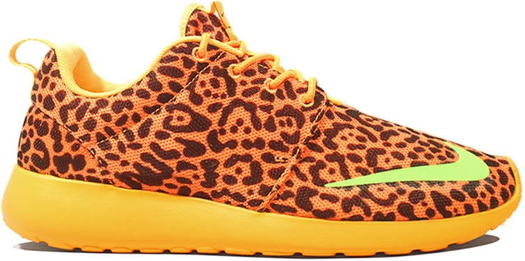 Nike Roshe Run Orange Leopard - 580573-838