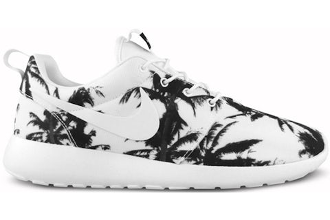 Nike Roshe Run Palm Trees Black White Women s 511882 016 US