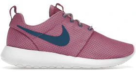 Nike Roshe Run Red Violet Green Abyss (W)