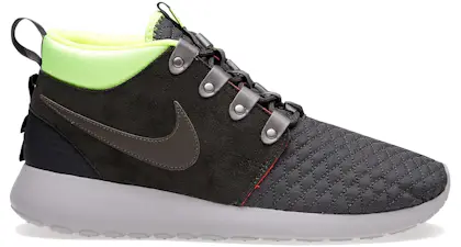 Nike Roshe Run Hi Sneakerboot Black (Women's) - 615968-006 - US